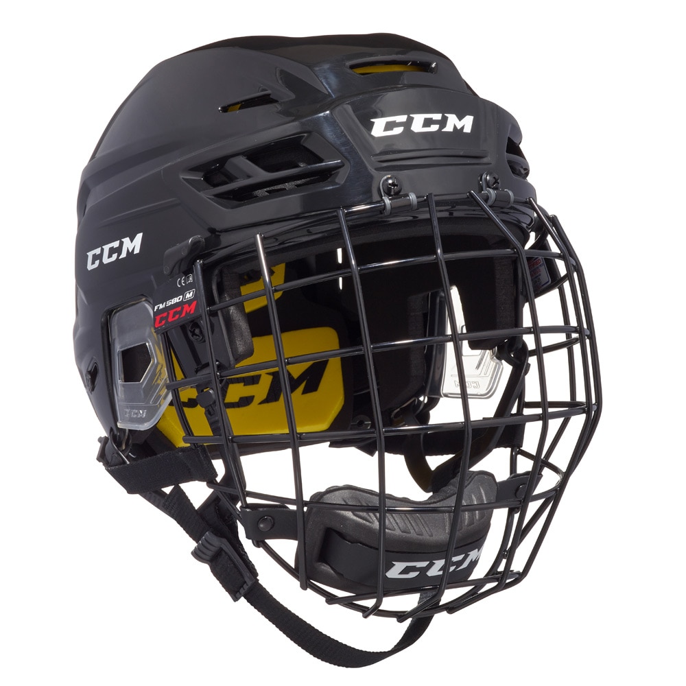 Ccm Tacks 210 Combo Hockeyhjelm Svart