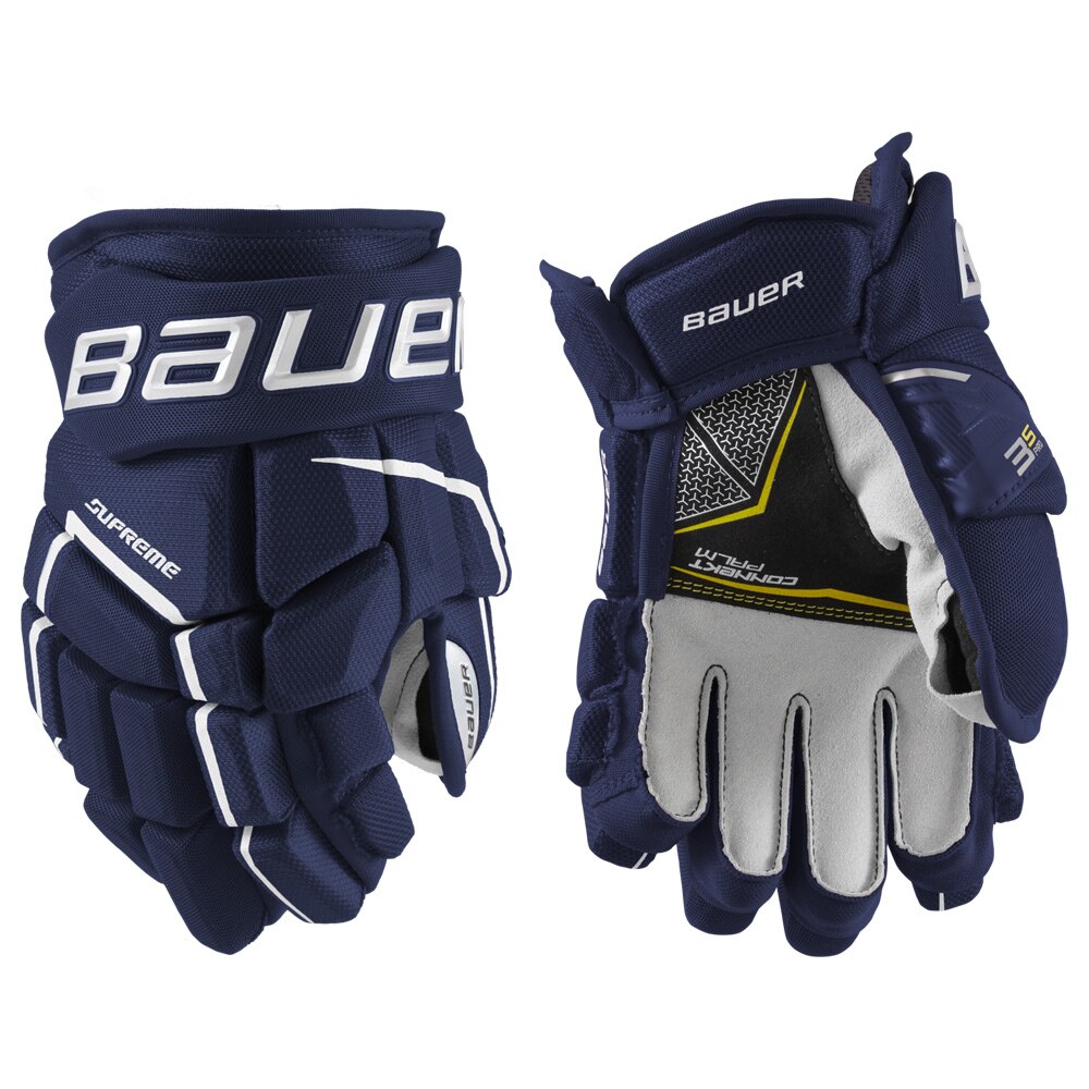 Bauer Supreme 3S PRO Junior Hockeyhanske Marine