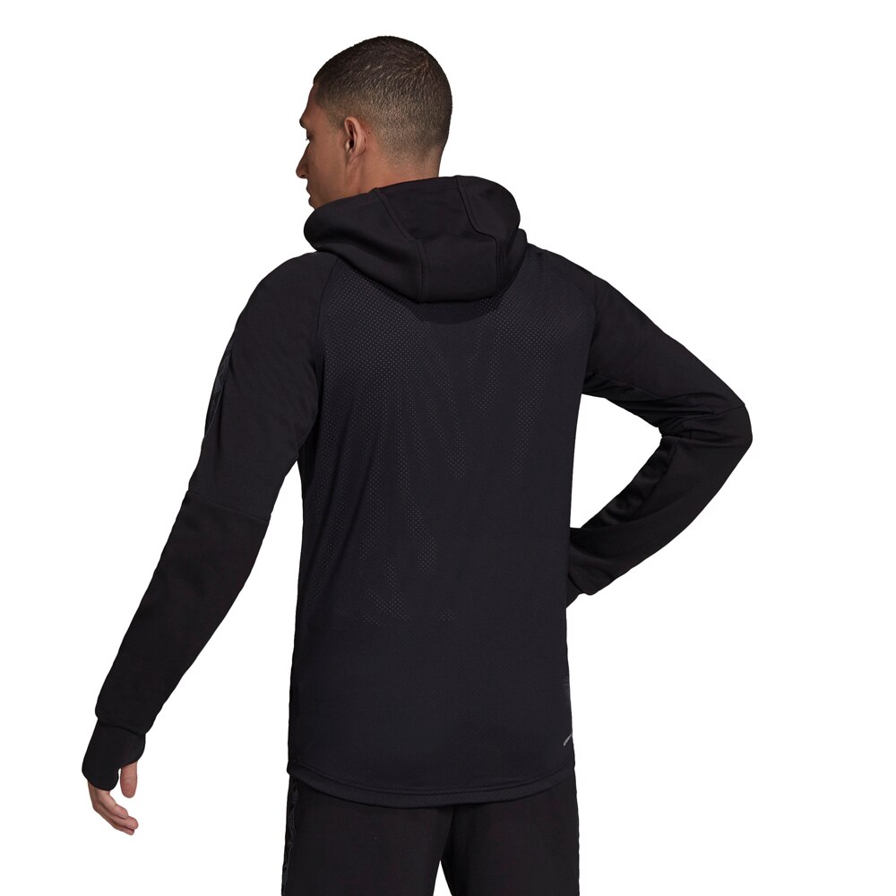 Adidas Aeroready Sport Hoodie Hettejakke Herre Sort