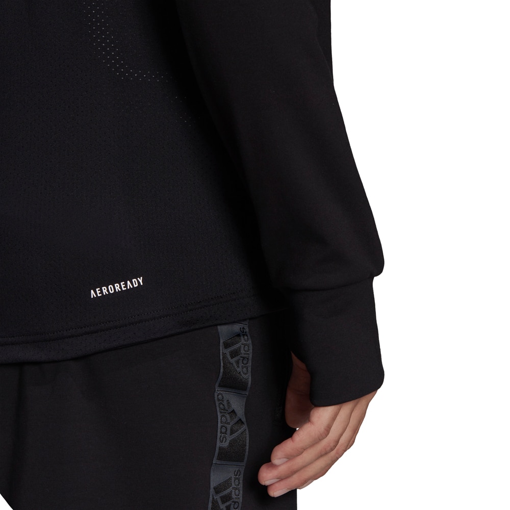 Adidas Aeroready Sport Hoodie Hettejakke Herre Sort