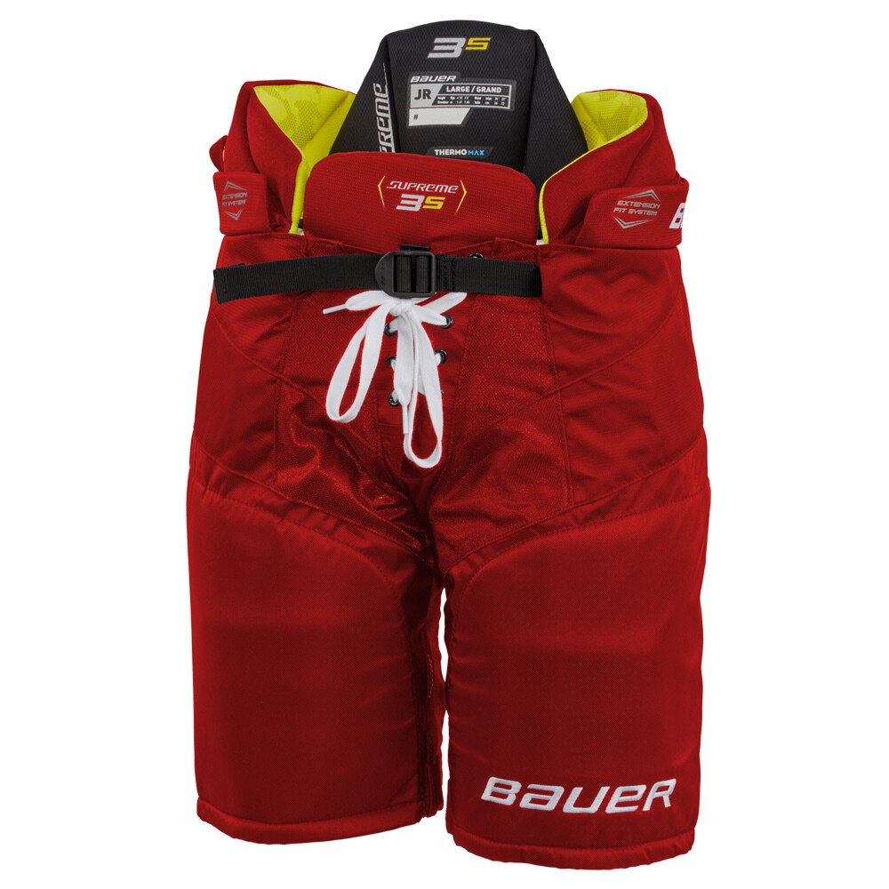 Bauer Supreme 3S Junior Hockeybukse Rød