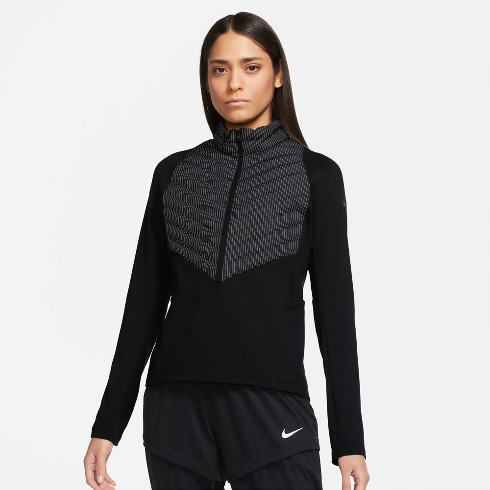 Nike Therma-FIT Run Division Hybrid Jakke Dame Sort