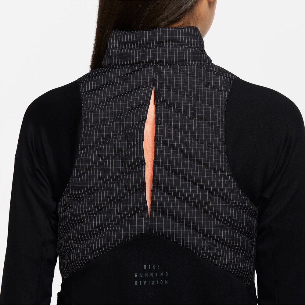 Nike Therma-FIT Run Division Hybrid Jakke Dame Sort