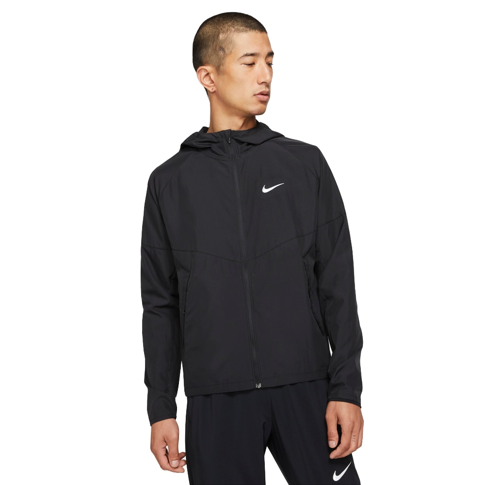 Nike Repel Miler Treningsjakke Herre Sort