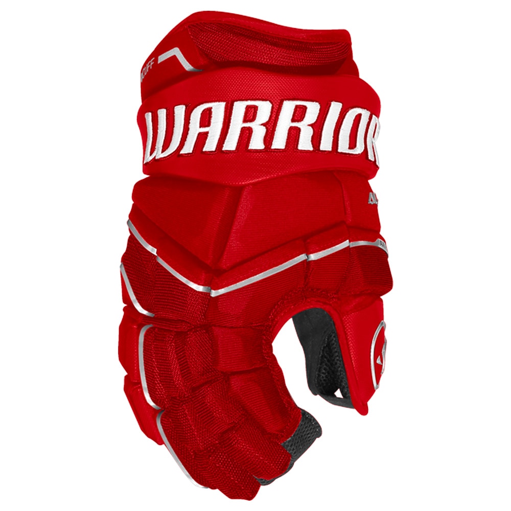 Warrior Alpha LX PRO Junior Hockeyhanske Rød