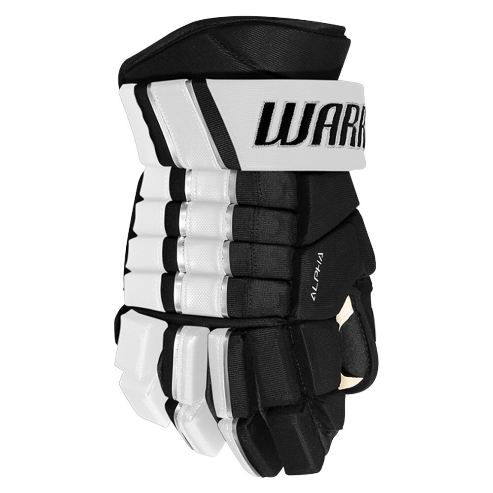 Warrior Alpha FR PRO Hockeyhanske Svart/Hvit