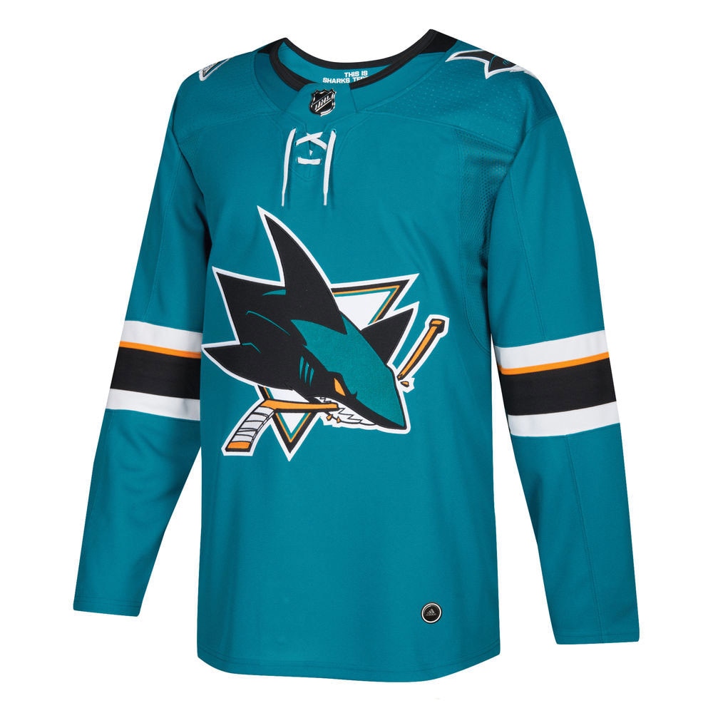 Adidas NHL Authentic Pro Hockeydrakt San Jose Sharks Hjemme