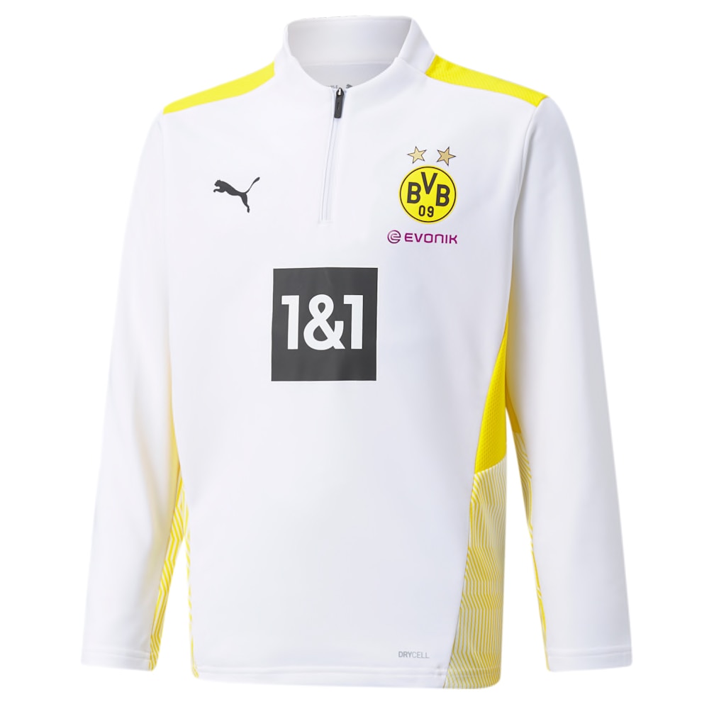 Puma BVB Dortmund Treningsgenser 21/22 Barn Hvit