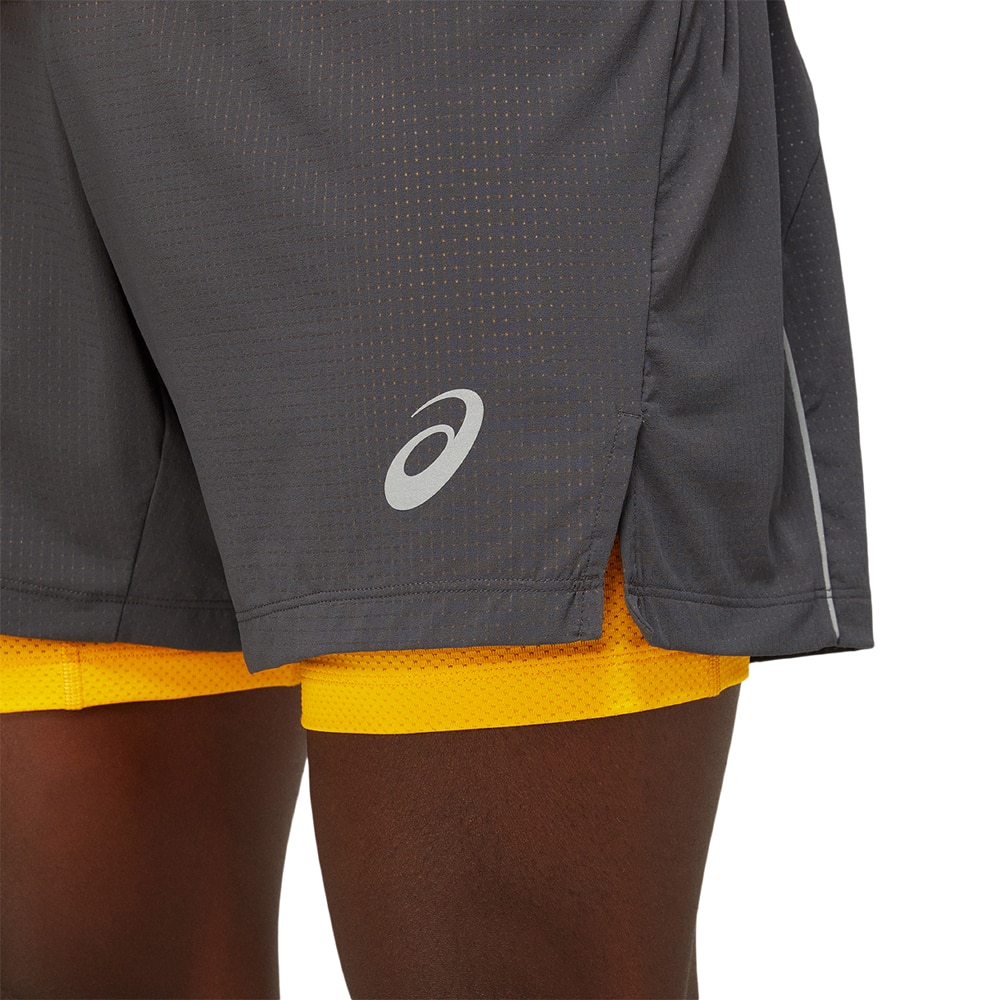 Asics Fujitrail Løpeshorts Herre Grå