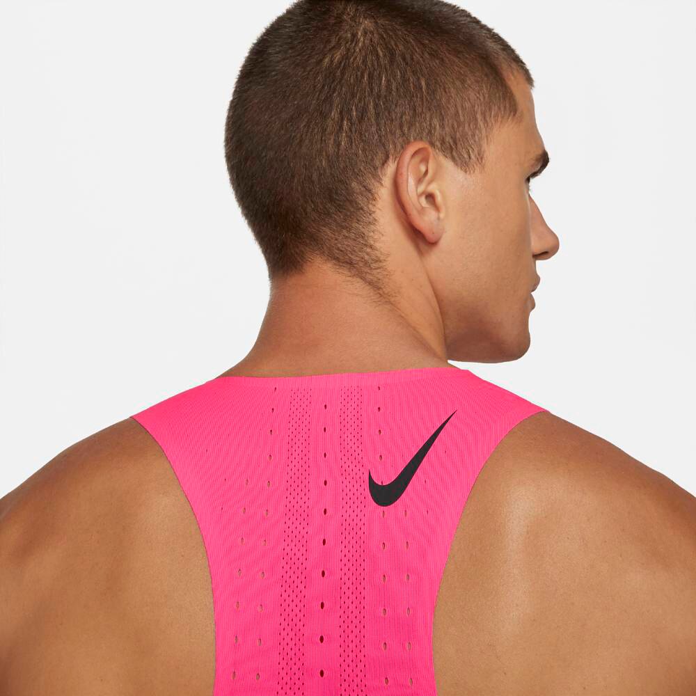 Nike Aeroswift Singlet Herre Rosa