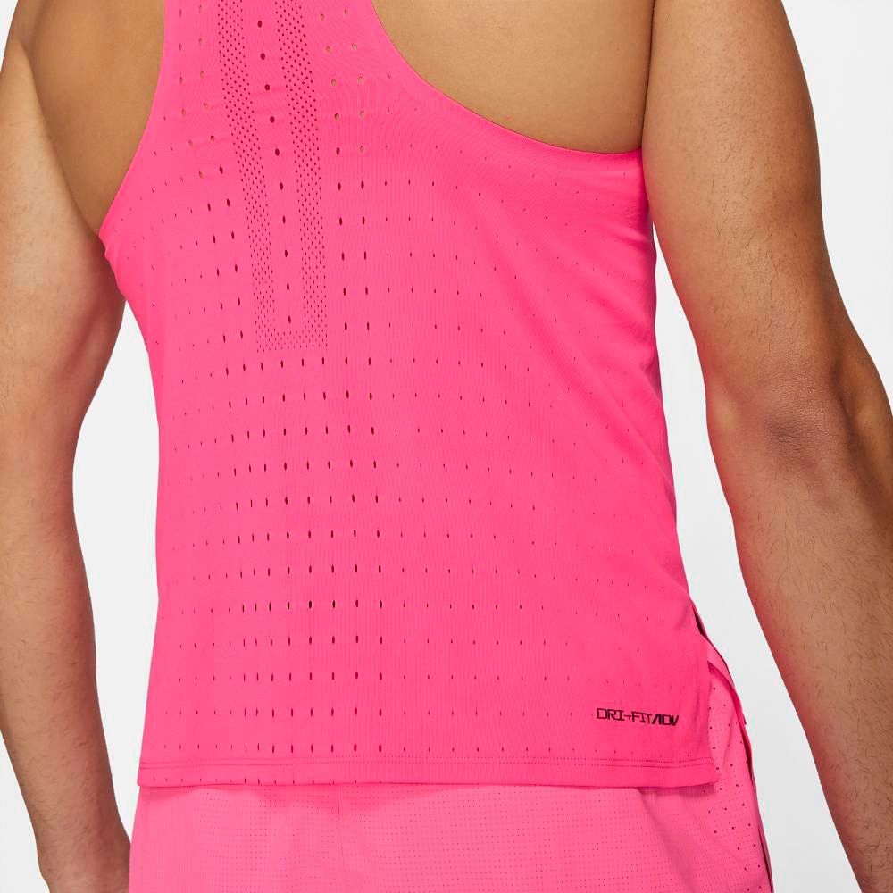 Nike Aeroswift Singlet Herre Rosa