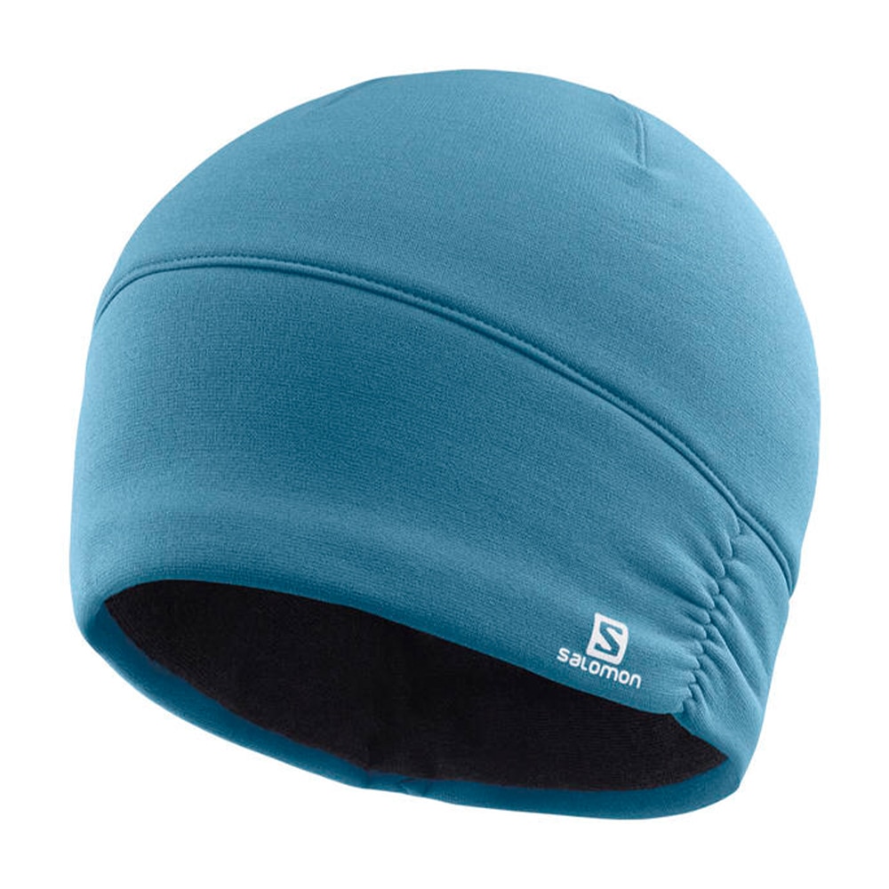 Salomon Elevate Warm Beanie Lue Dame Blå