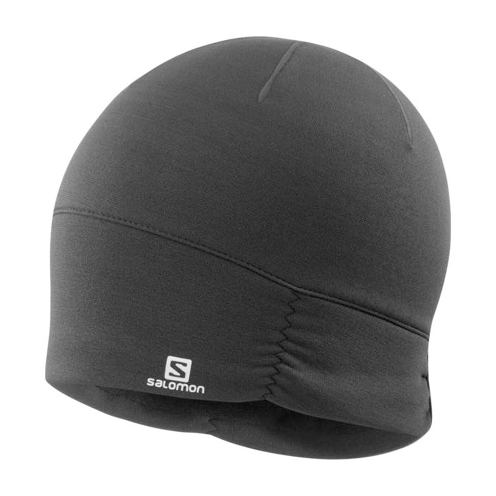 Salomon Elevate Warm Beanie Lue Dame Sort