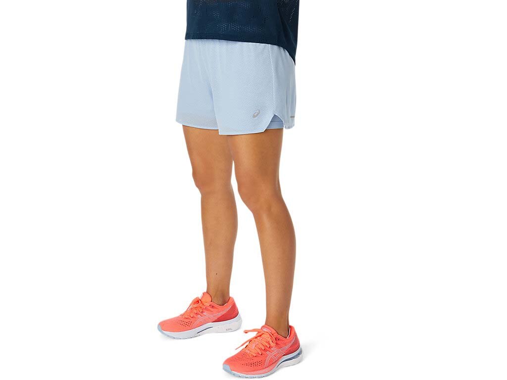 Asics Ventilate 2in1 Treningsshorts Dame Blå