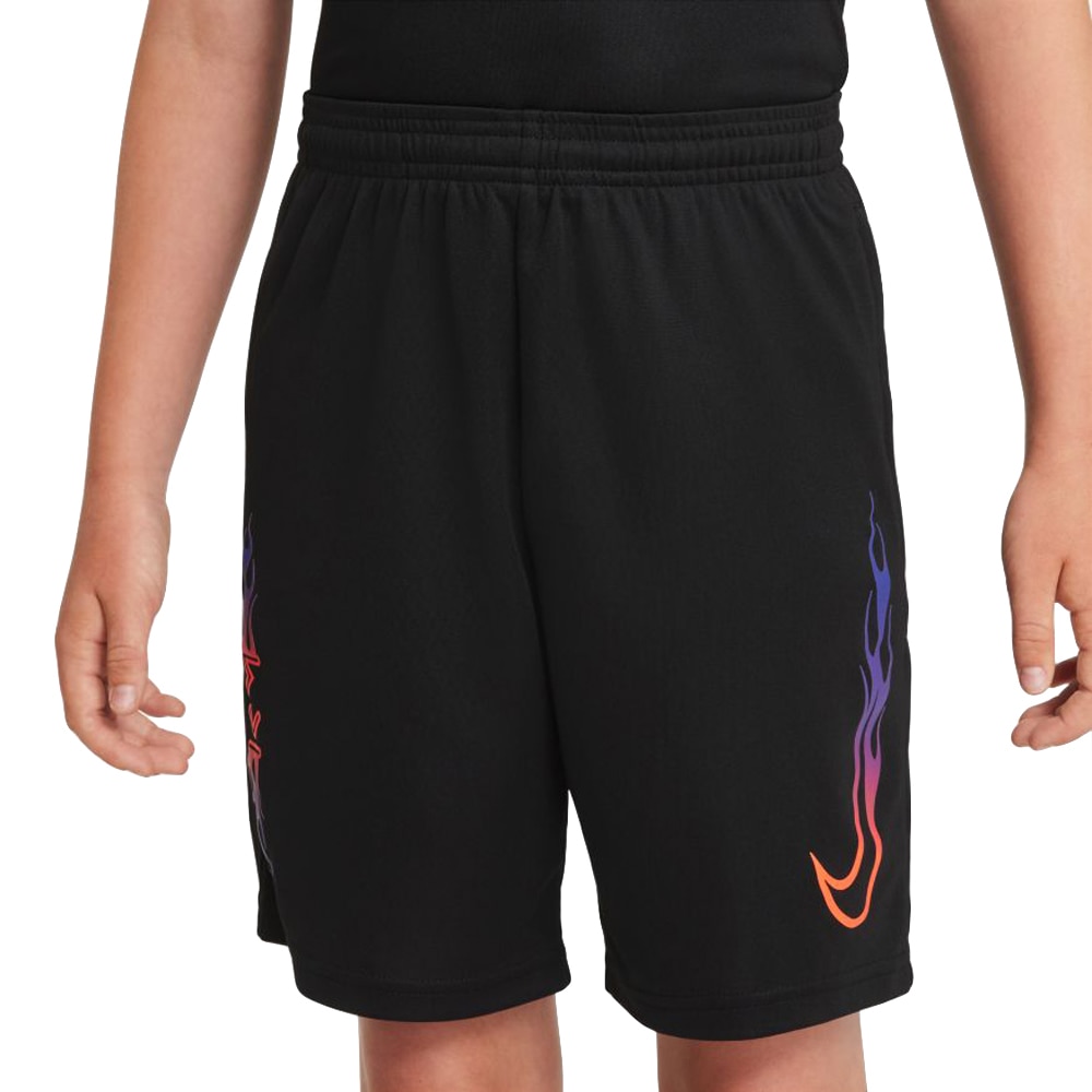 Nike Kylian Treningsshorts Barn Sort KM Flames