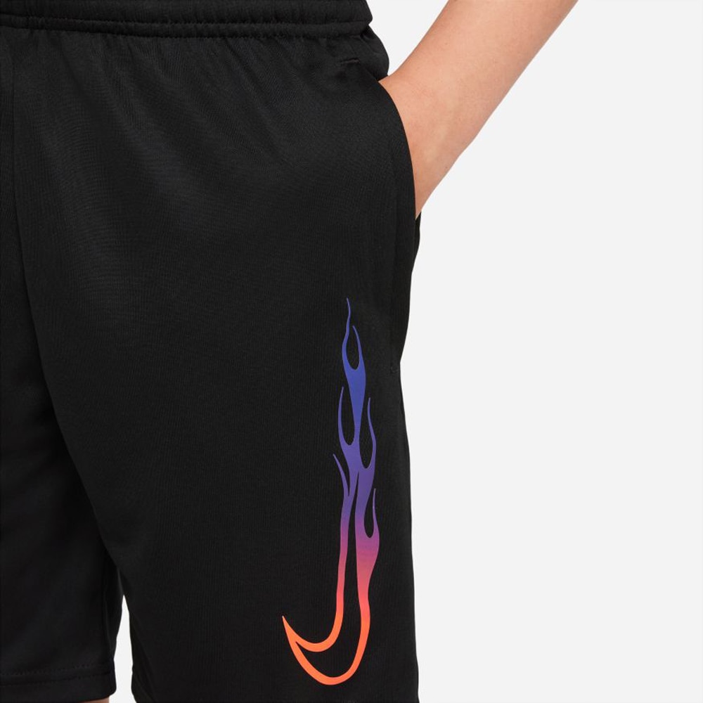 Nike Kylian Treningsshorts Barn Sort KM Flames