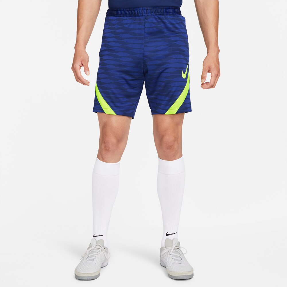 Nike Dry Strike 21 Treningsshorts Blå/Volt