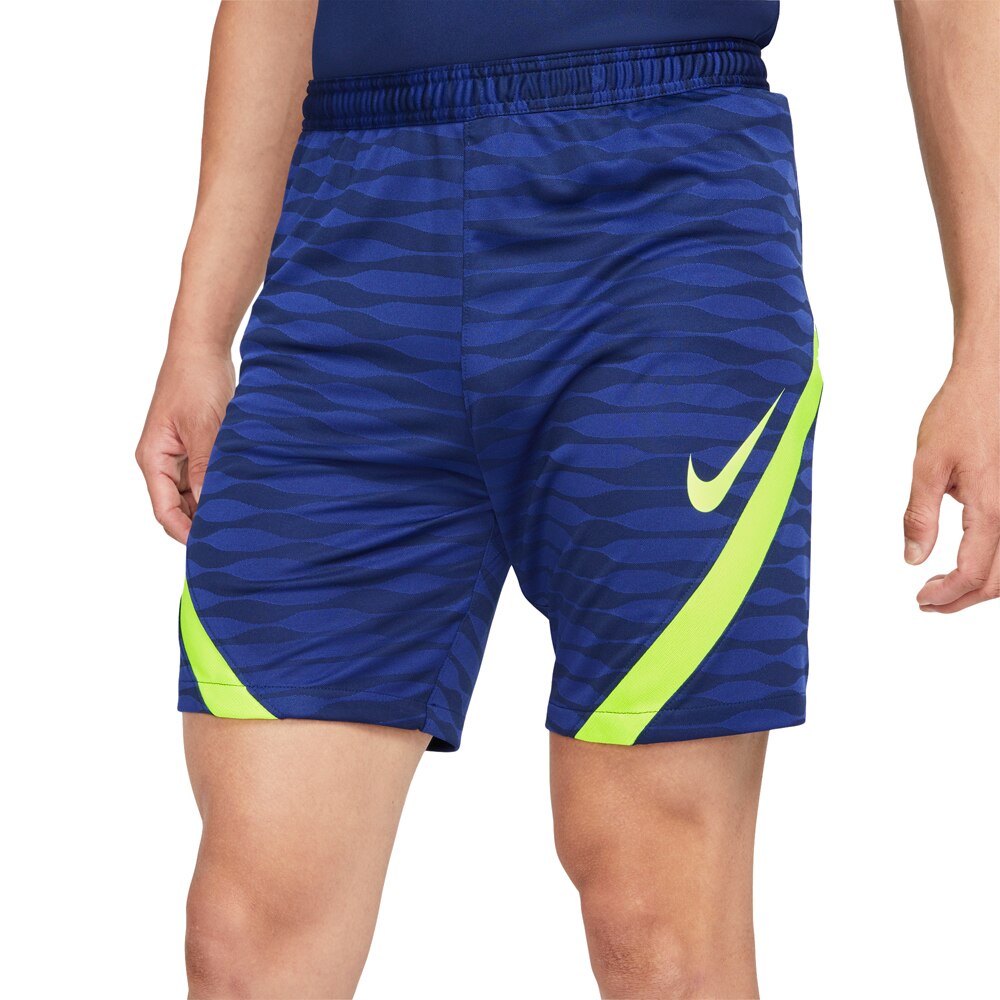 Nike Dry Strike 21 Treningsshorts Blå/Volt