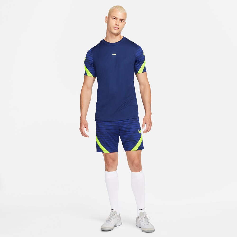 Nike Dry Strike 21 Treningsshorts Blå/Volt