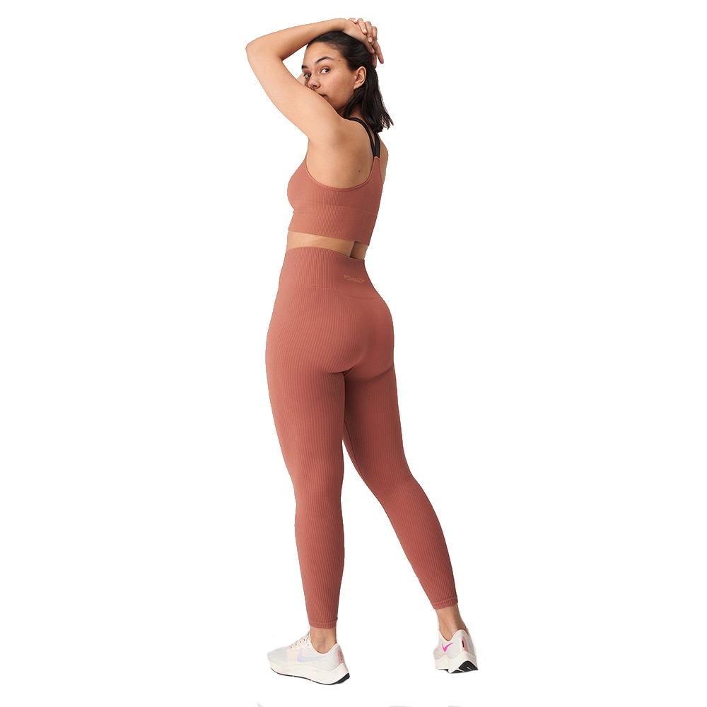 Röhnisch Seamless Rib Tights Dame Kobber