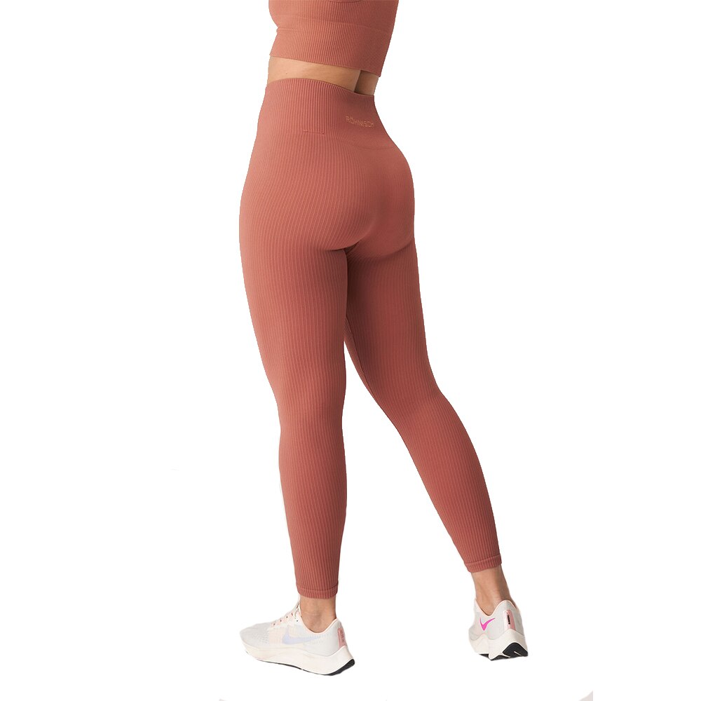 Röhnisch Seamless Rib Tights Dame Kobber