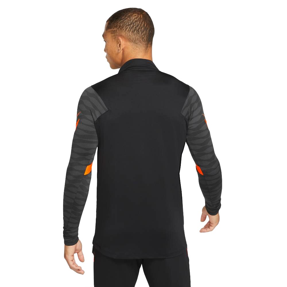 Nike Dry Strike 21 Drill Fotballgenser Sort/Oransje