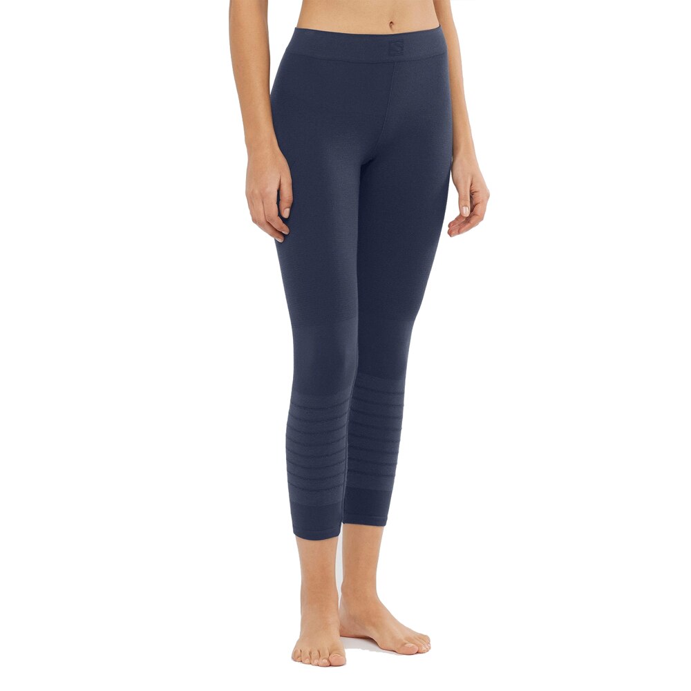 Salomon Essential Tights Ull Dame Marine