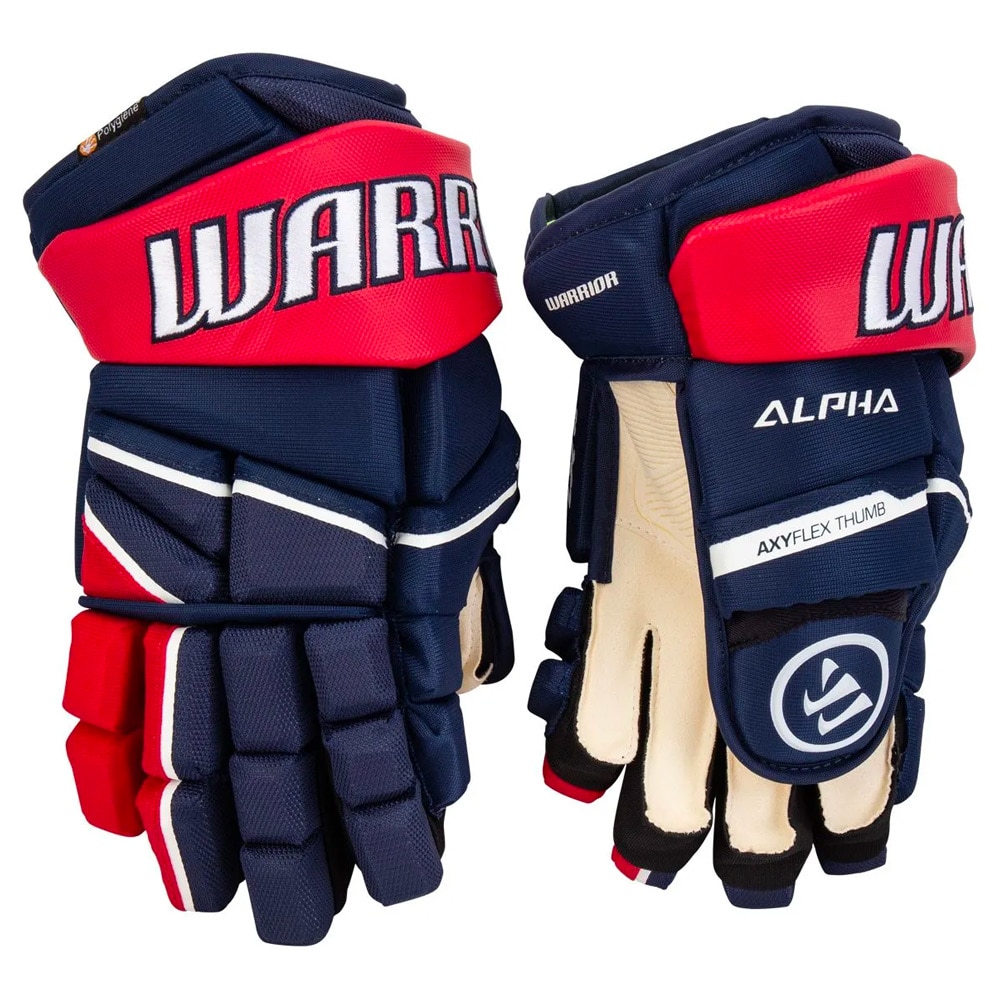 Warrior Alpha LX 20 Hockeyhanske Marine/Rød/Hvit