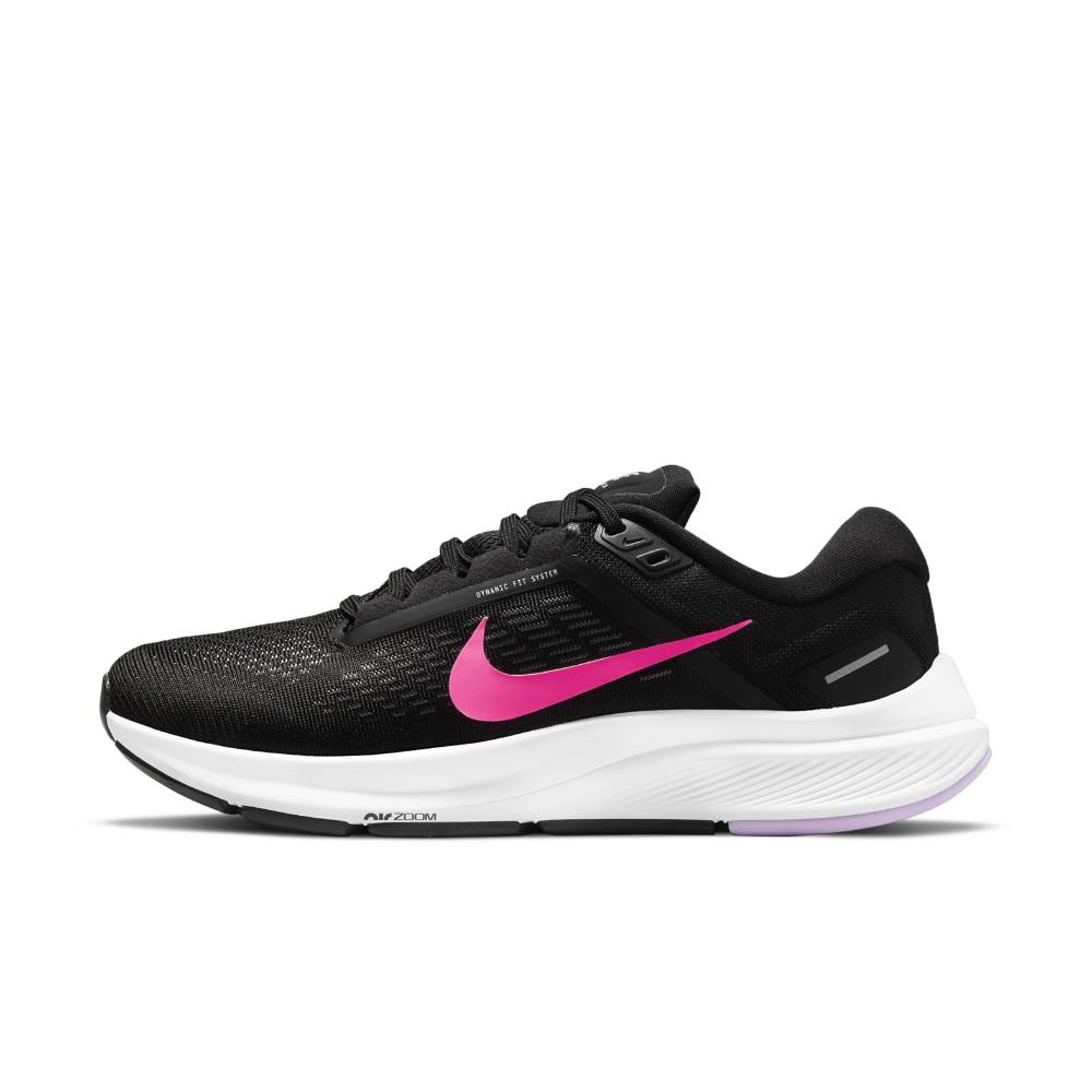 Nike Air Zoom Structure 24 Joggesko Dame Sort/Rosa