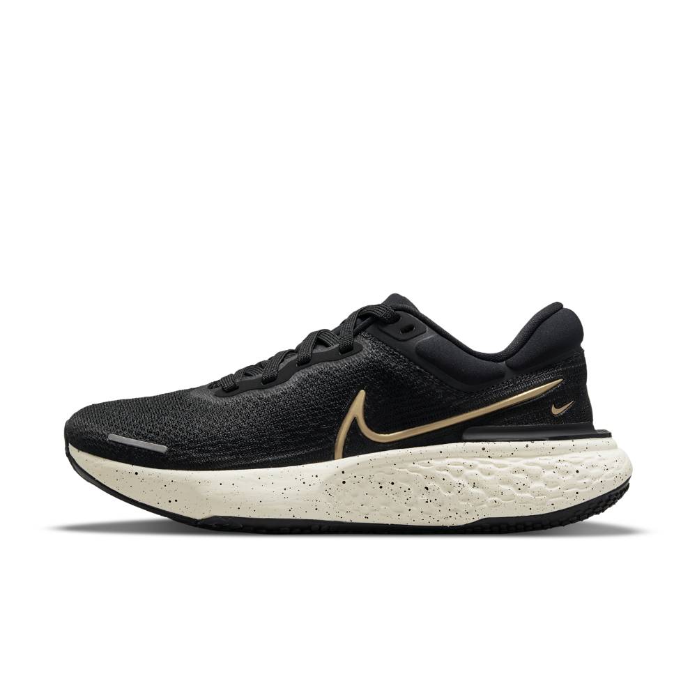 Nike ZoomX Invincible Run Flyknit Joggesko Dame Sort/Gull