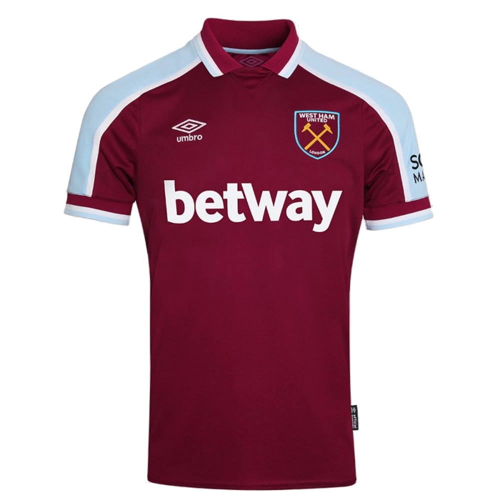 Umbro West Ham Fotballdrakt Hjemme 21/22 Barn