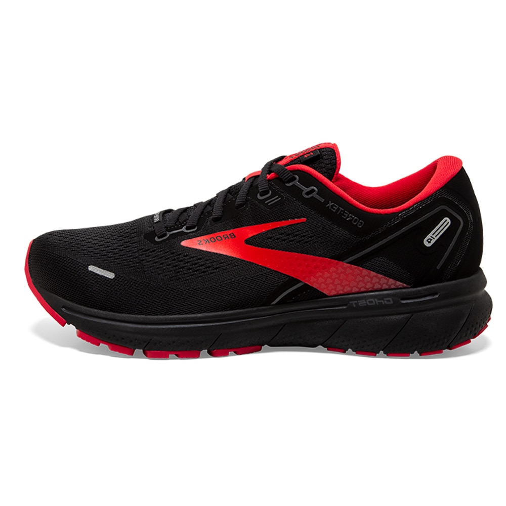 Brooks Ghost 14 GTX Joggesko Herre Sort/Rød