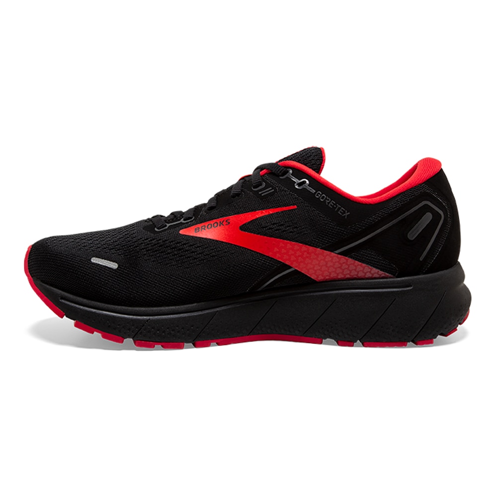 Brooks Ghost 14 GTX Joggesko Herre Sort/Rød