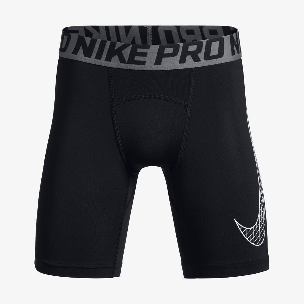 Nike Pro Shorts Barn Sort/Grå