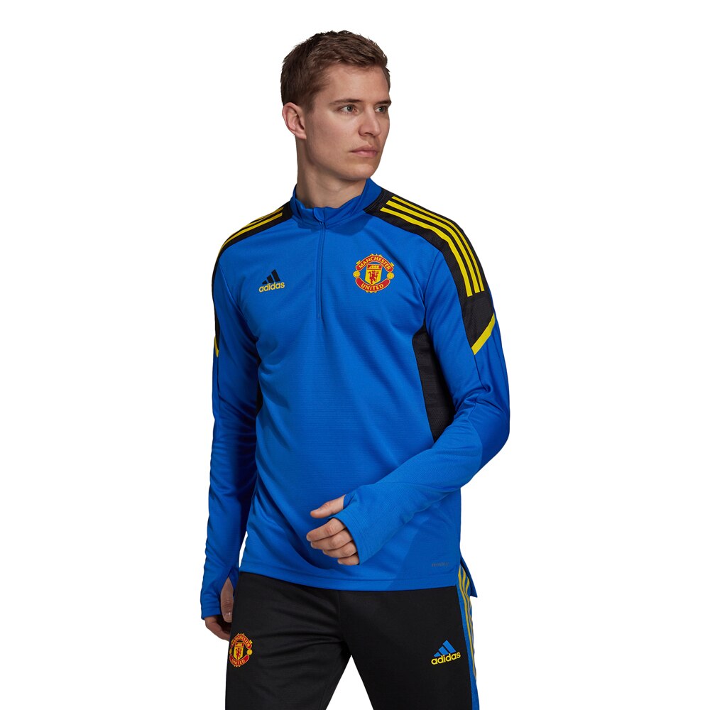 Adidas Manchester United Treningsgenser 21/22 Blå