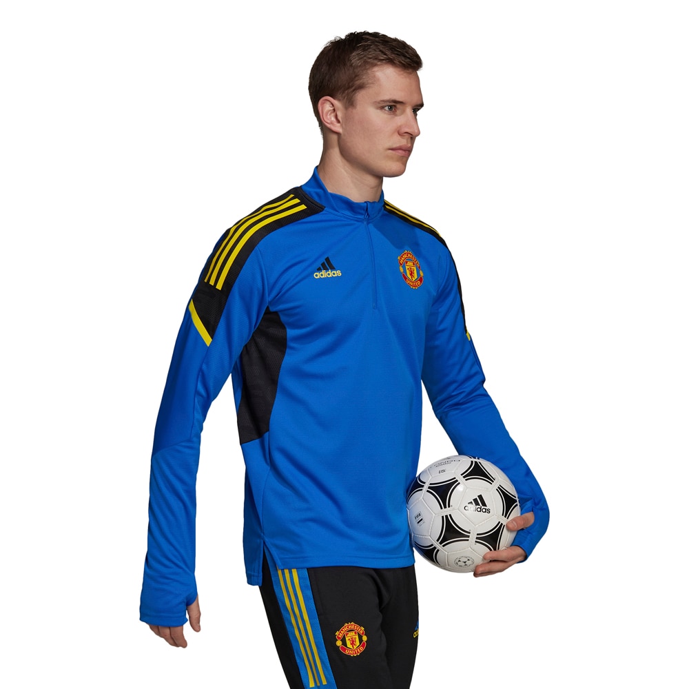 Adidas Manchester United Treningsgenser 21/22 Blå