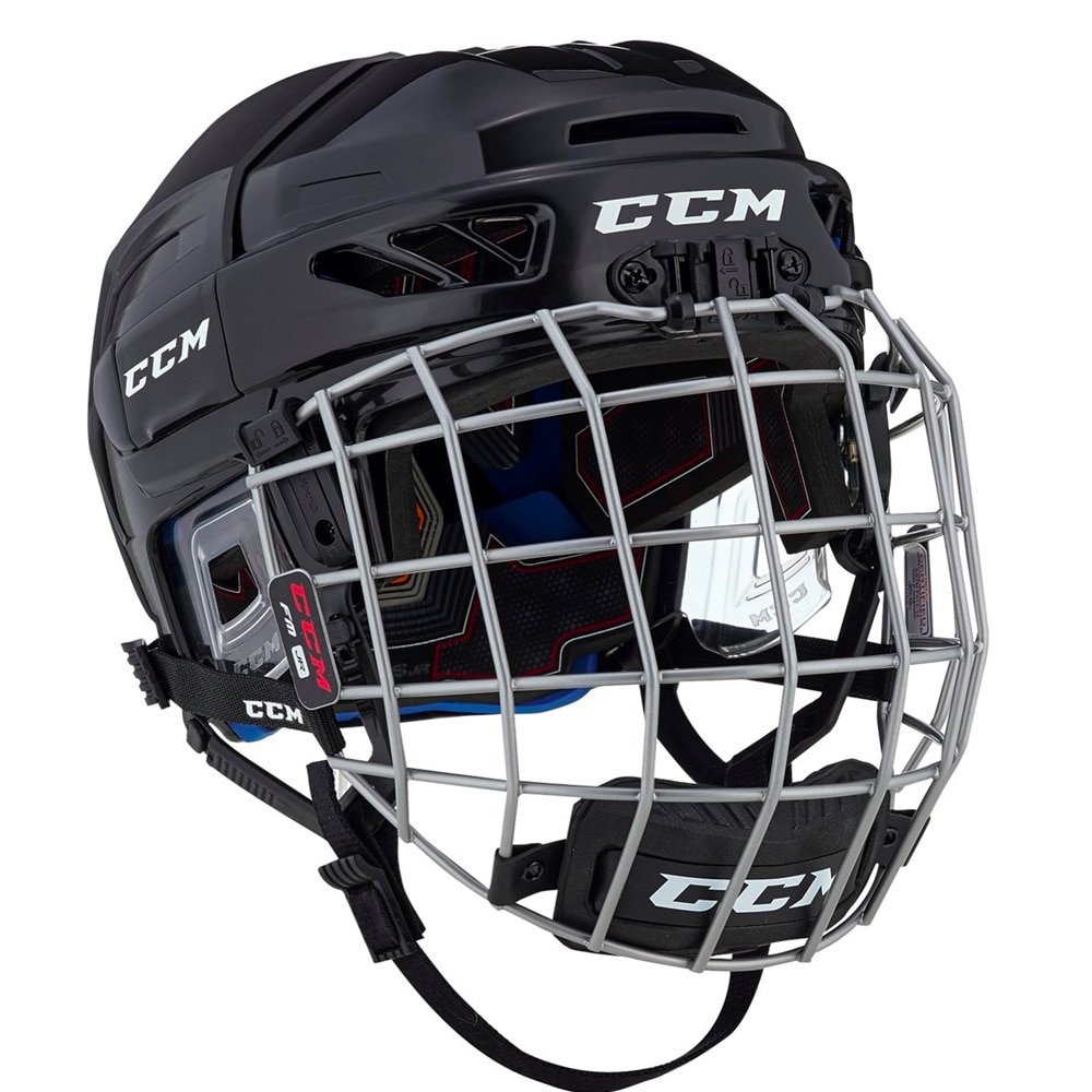 Ccm FitLite 3DS Junior Combo Hockeyhjelm Svart