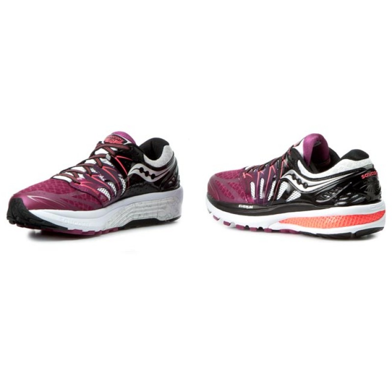 Saucony Hurricane ISO 2 Joggesko Dame Lilla