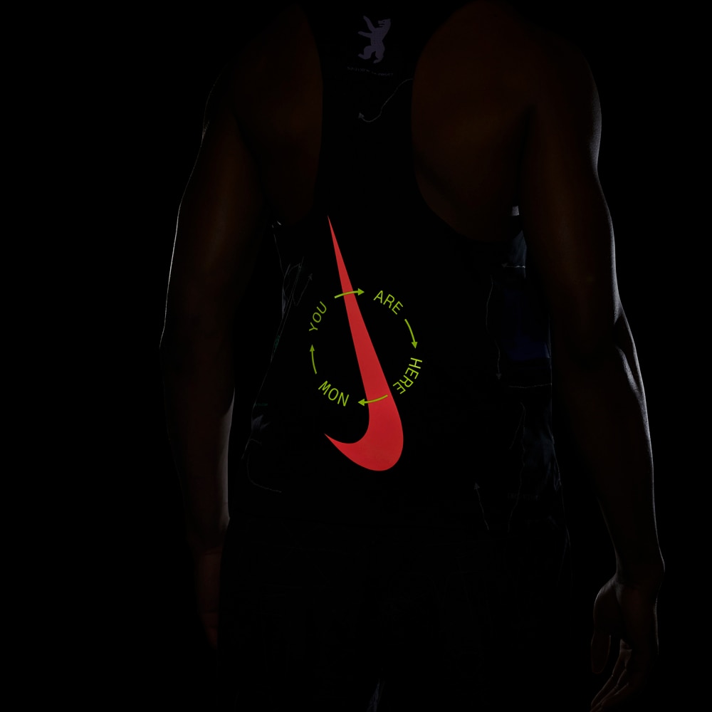 Nike ADV Aeroswift Singlet Berlin Herre Sort