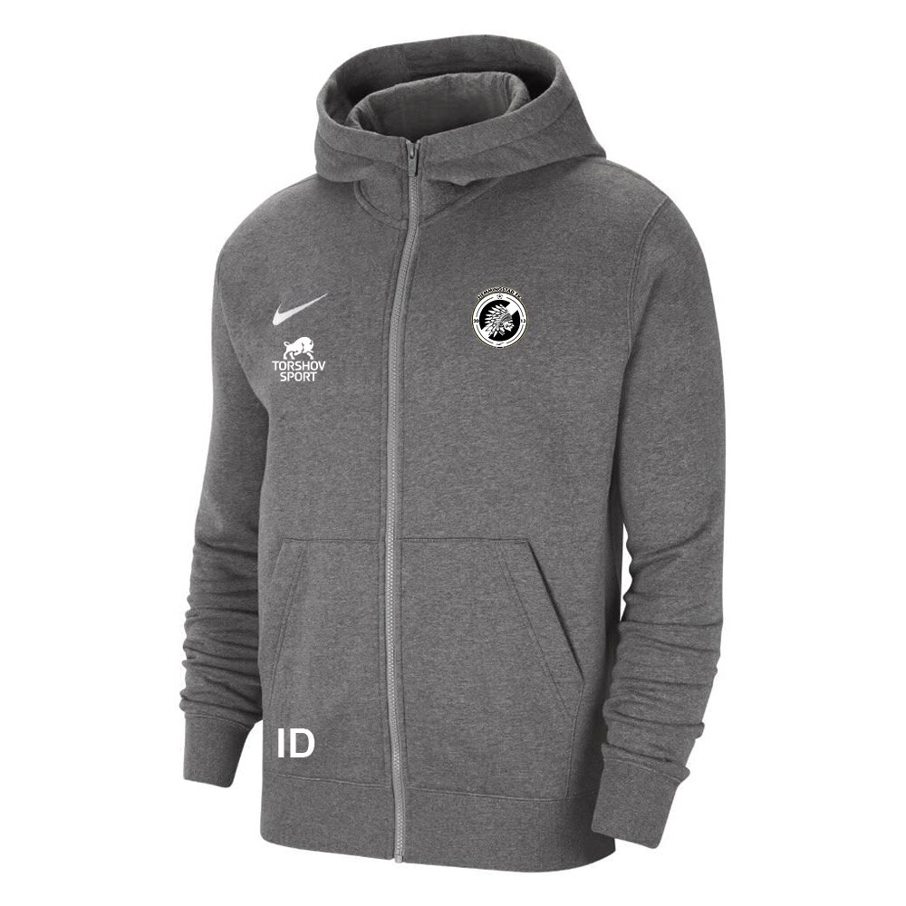 Nike Hemmingstad FK Full-Zip Hettegenser Barn Kullgrå