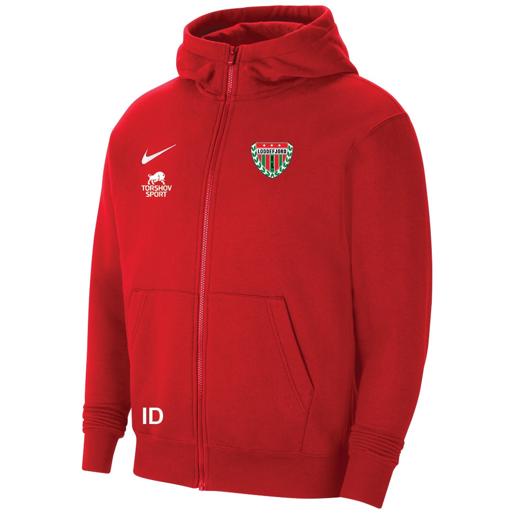 Nike Loddefjord IL Full-Zip Hettegenser Barn Rød