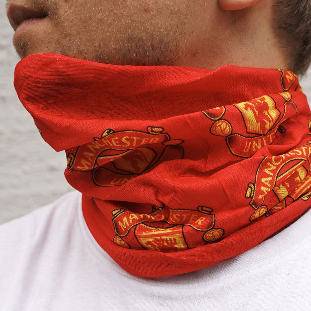 Manchester Multi Headneck Buff Rød