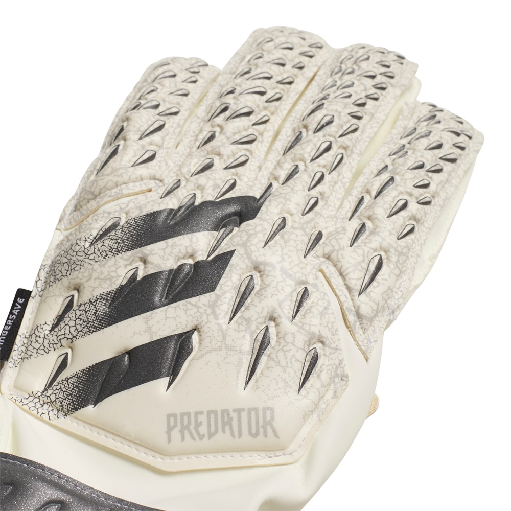 Adidas Predator Match Fingersave Keeperhansker Barn Whitespark Pack