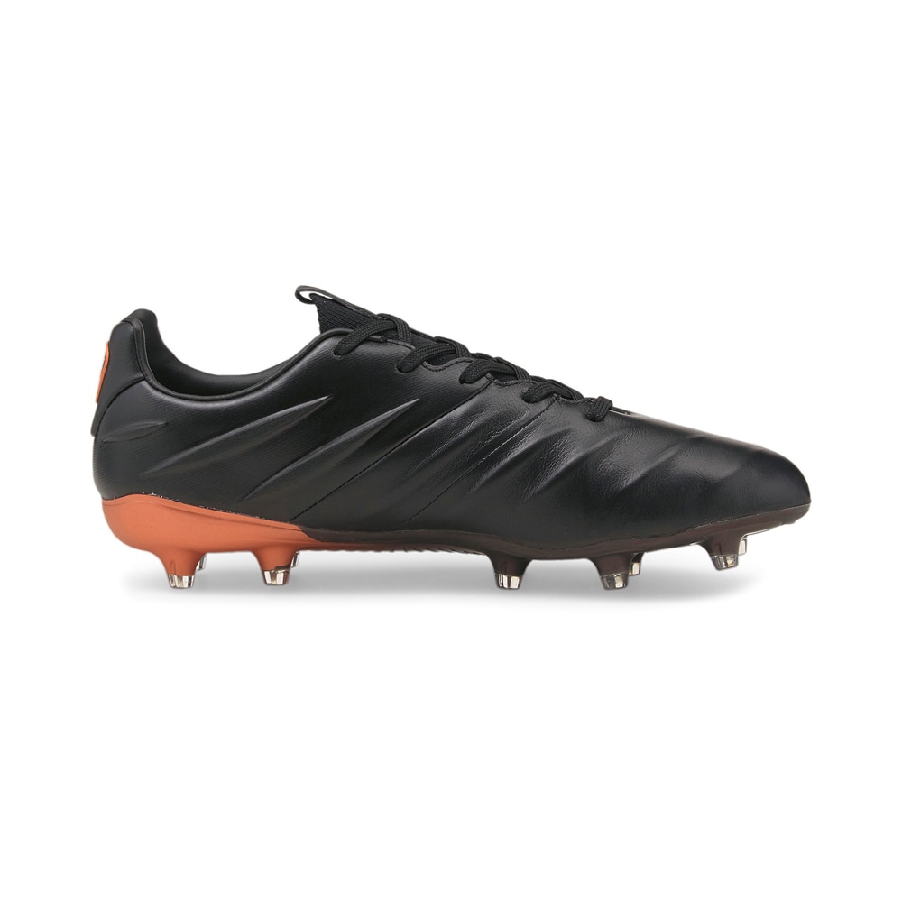 Puma King Platinum 21 FG/AG Fotballsko Sort/Bronse