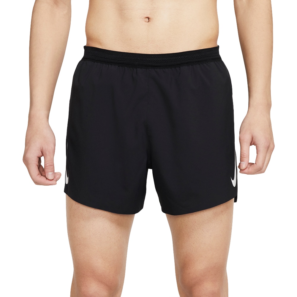 Nike Aeroswift 4' Løpeshorts Herre Sort