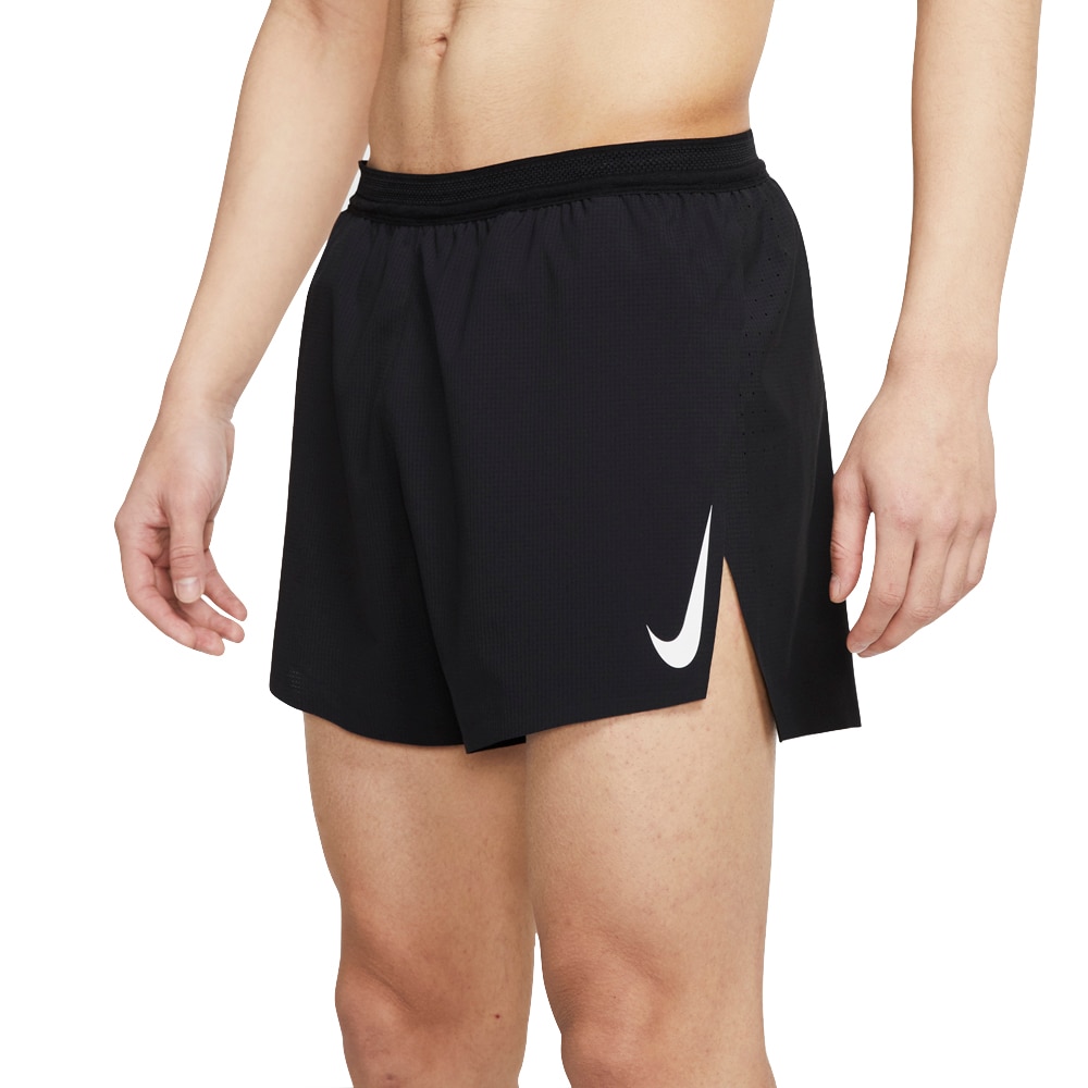 Nike Aeroswift 4' Løpeshorts Herre Sort