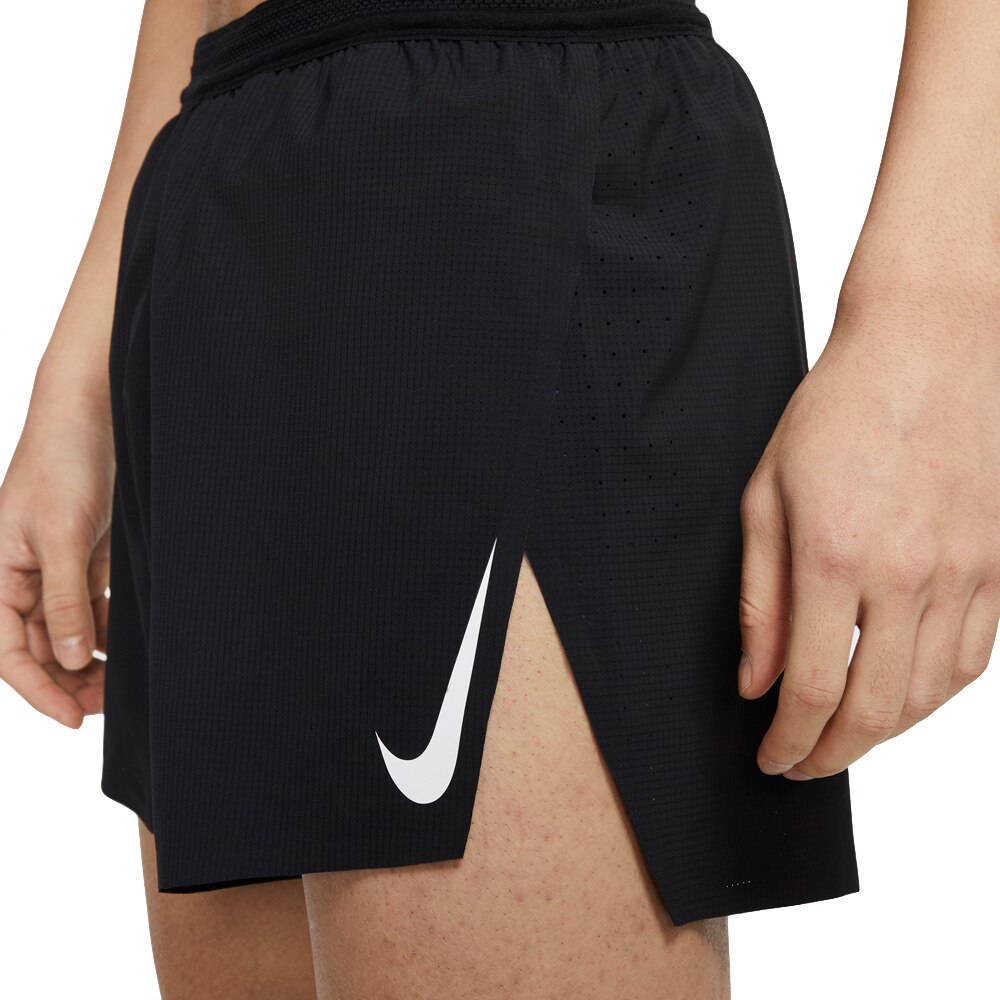 Nike Aeroswift 4' Løpeshorts Herre Sort