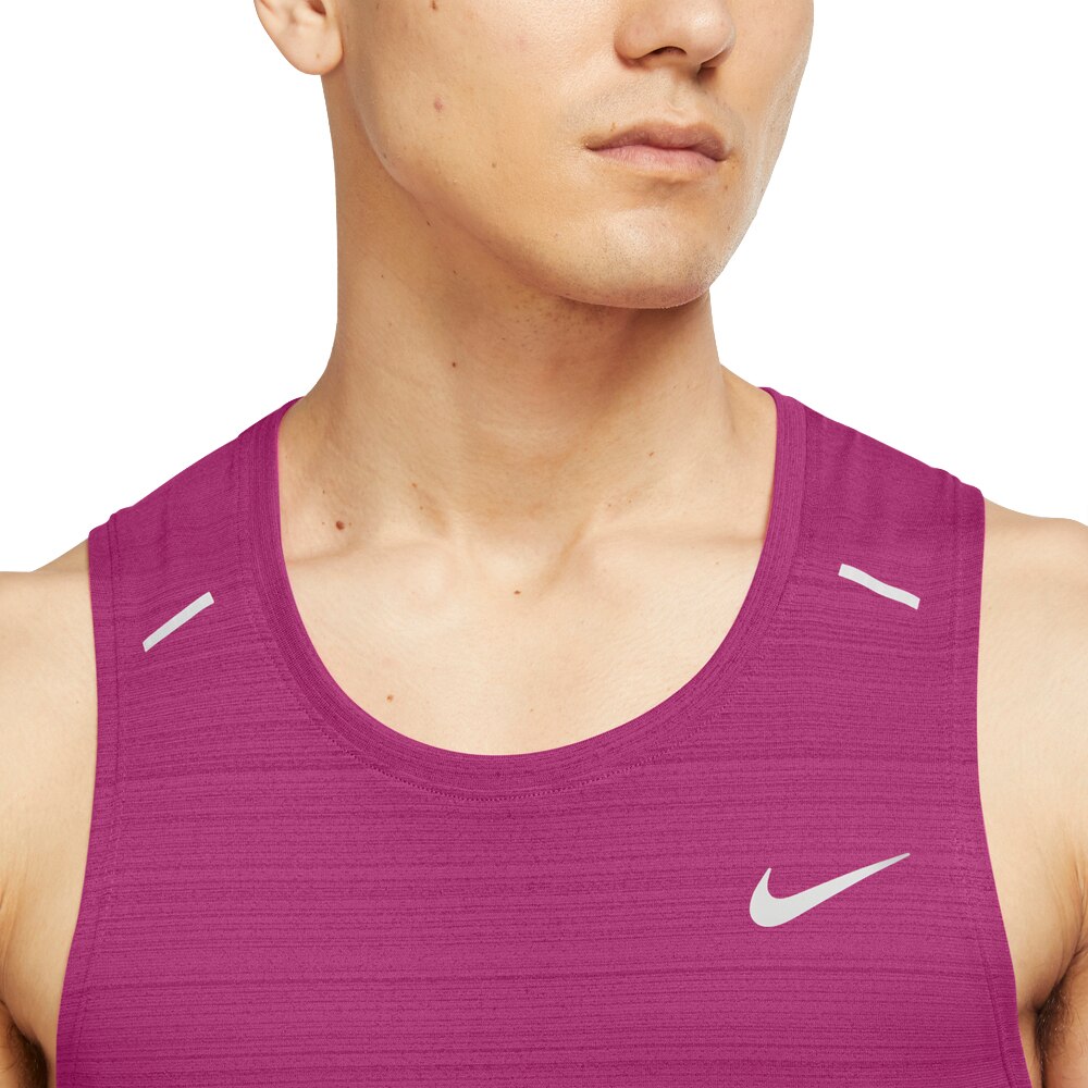 Nike Miler Tank Singler Herre Lilla