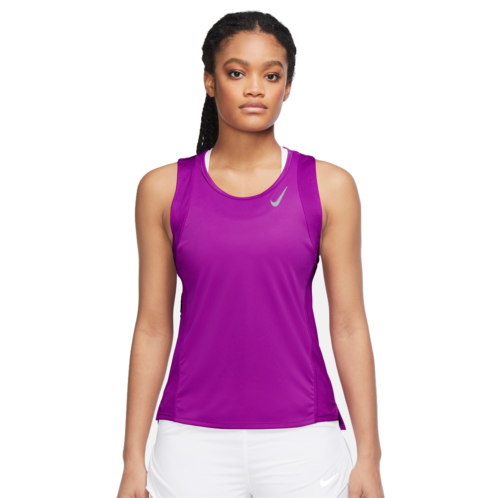 Nike Dri-Fit Race Singlet Dame Lilla