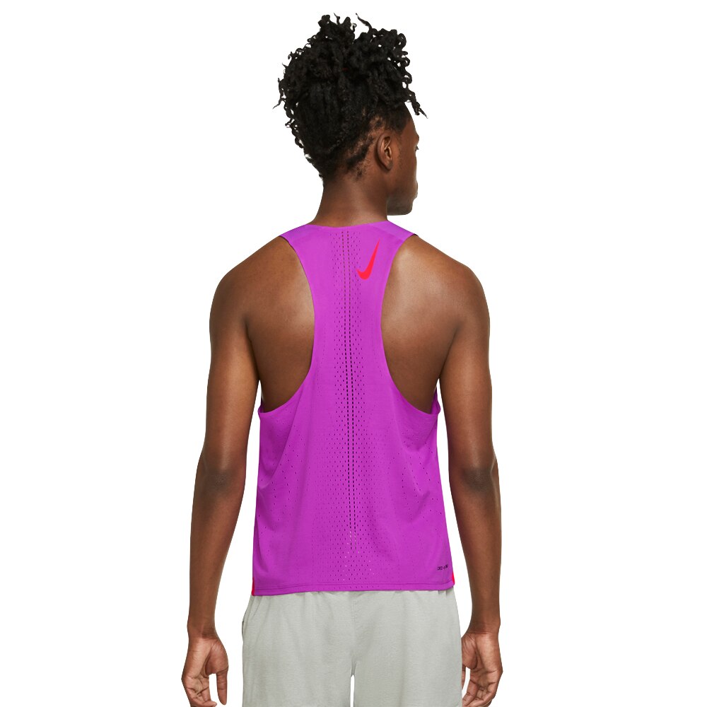 Nike ADV Aeroswift Singlet Herre Lilla